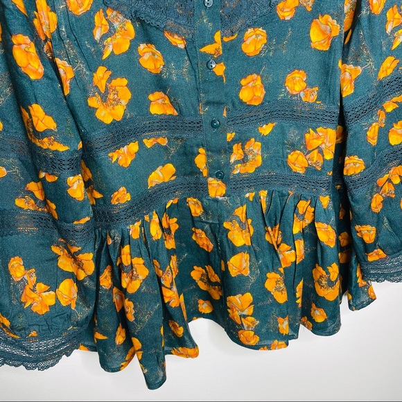 NWT Love the Label - Soraya Buttondown Blouse Top M - Picture 6 of 12